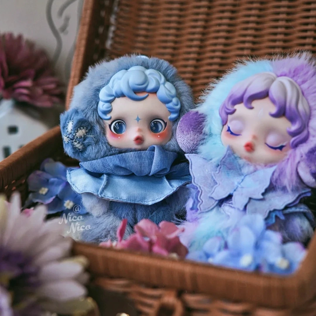 

POP MART SKULLPANDA L impressionnisme Series Sp Виниловая слепая коробка для лица V2 Mystery Box Сумка Подвеска Модная коллекция игрушек Подарок