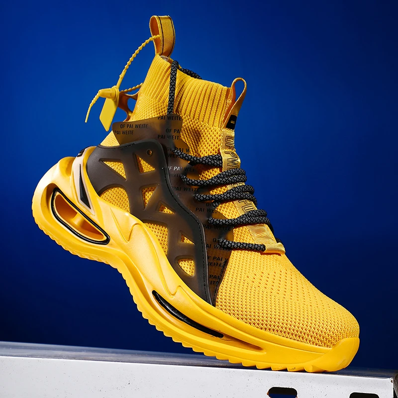 

Breathable woven running shoes with carbon plate support, cushioning, rebound, lightweight, anti slip, wear-resistant, men's pro