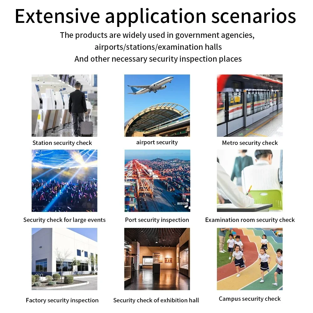 Handheld Metal Detector GC-101H Professional Security Check Bounty Instrument Scanner Finder for Nail Woodworking 9V Battery