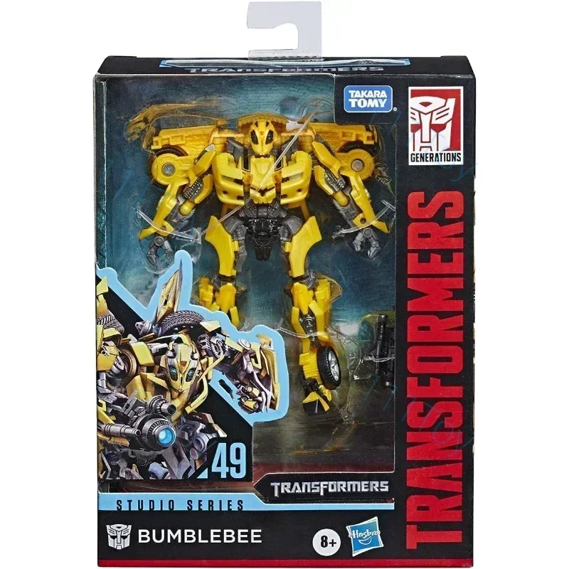 Em estoque takara tomy transformadores estúdio série ss49 classe de luxo bumblebee anime figuras robô brinquedos figura ação presentes hobbies