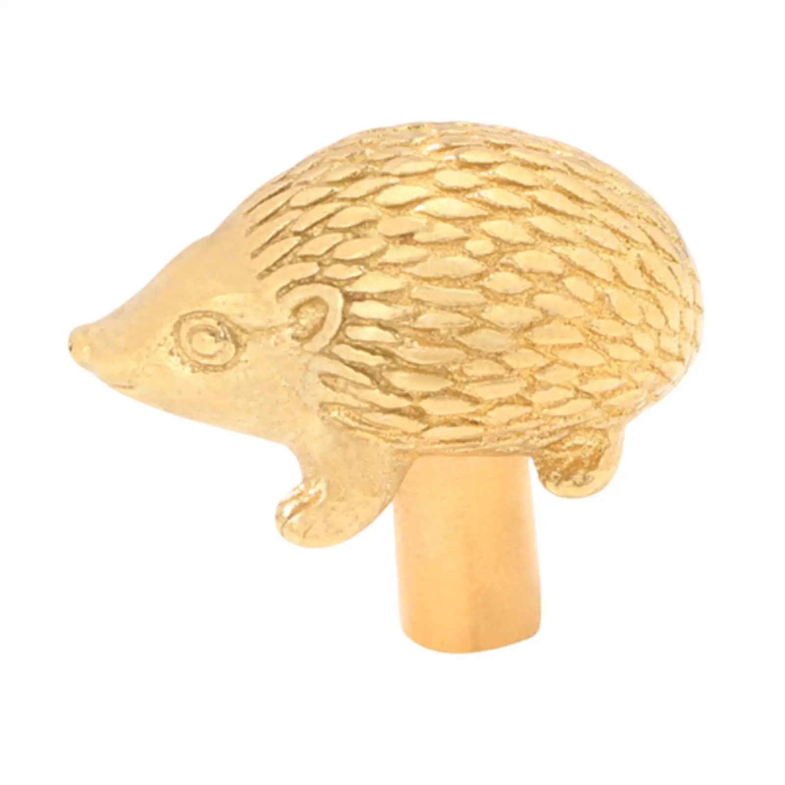 Solid Brass Cute Hedgehog Drawer Pulls Cabinet Handles for Kitchen Bathroom Cupboard Wardrobe Dresser Furniture Knobs Hardware