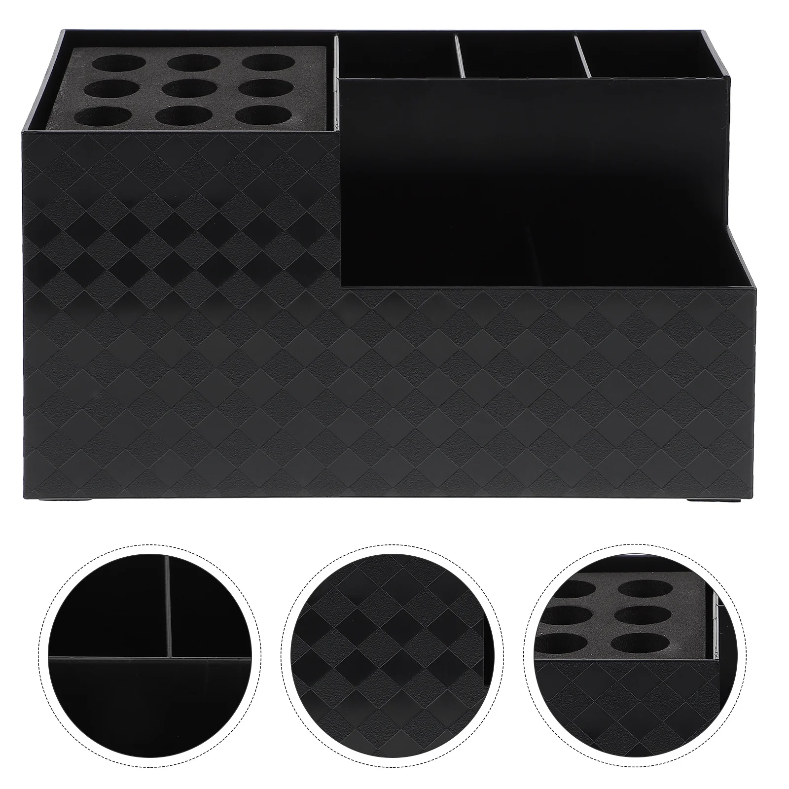 

Professional Hair Styling Tool Box Large Capacity Hairdressing Case for Scissors Comb Accessories Barber Station Organizer