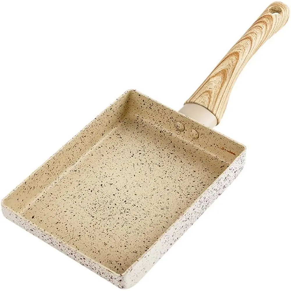 

Квадратная сковорода для стейка Yuzi Aki с антипригарным покрытием, компактная для домашней индукционной и газовой плиты