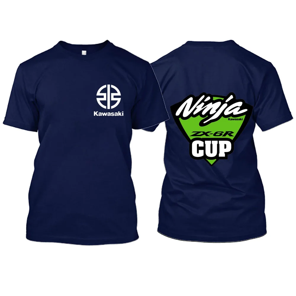 

Ninja Logo Motorcycle Enthusiast Men's 2025 New Summer Fashion Outdoor Sports Shirt Women's Pure Cotton T-shirt