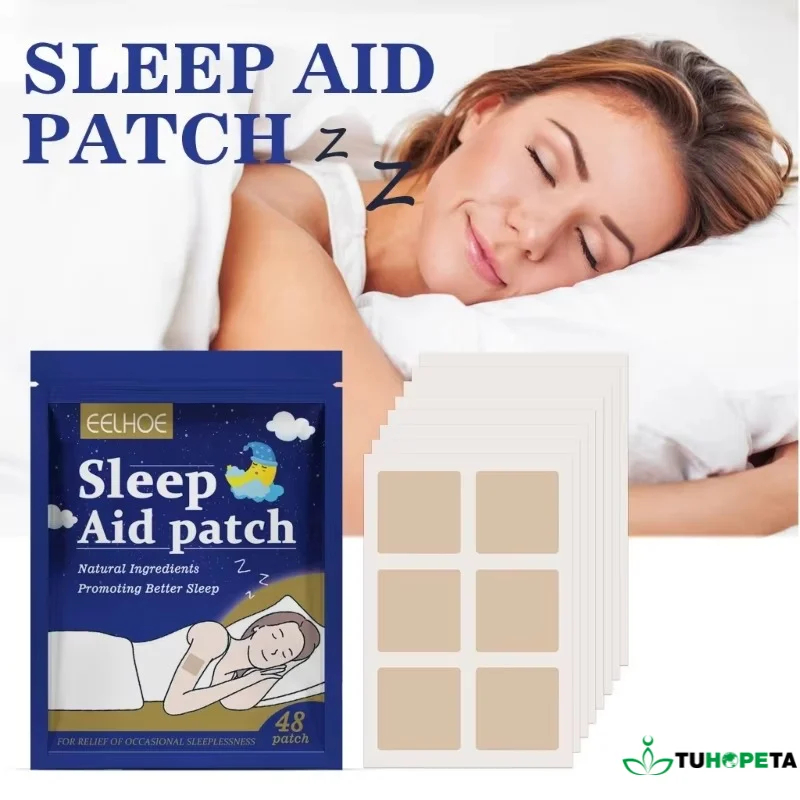

Tuhopeta Natural Sleep Aid Patches Bio-Frequency Technology Assists Sleep Cycle Non-Pharmaceutical Sleep Aids
