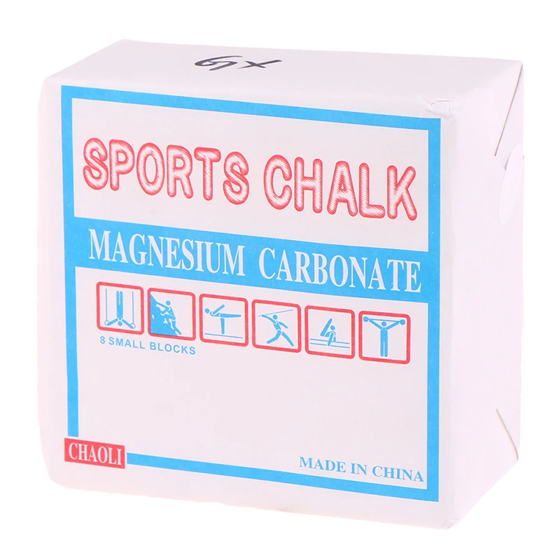 1Box Magnesium Powde Block Anti-Skid Powde Weight Lifting Dumbbells Gym Equipment Sports Chalk Block Sporting Supplies