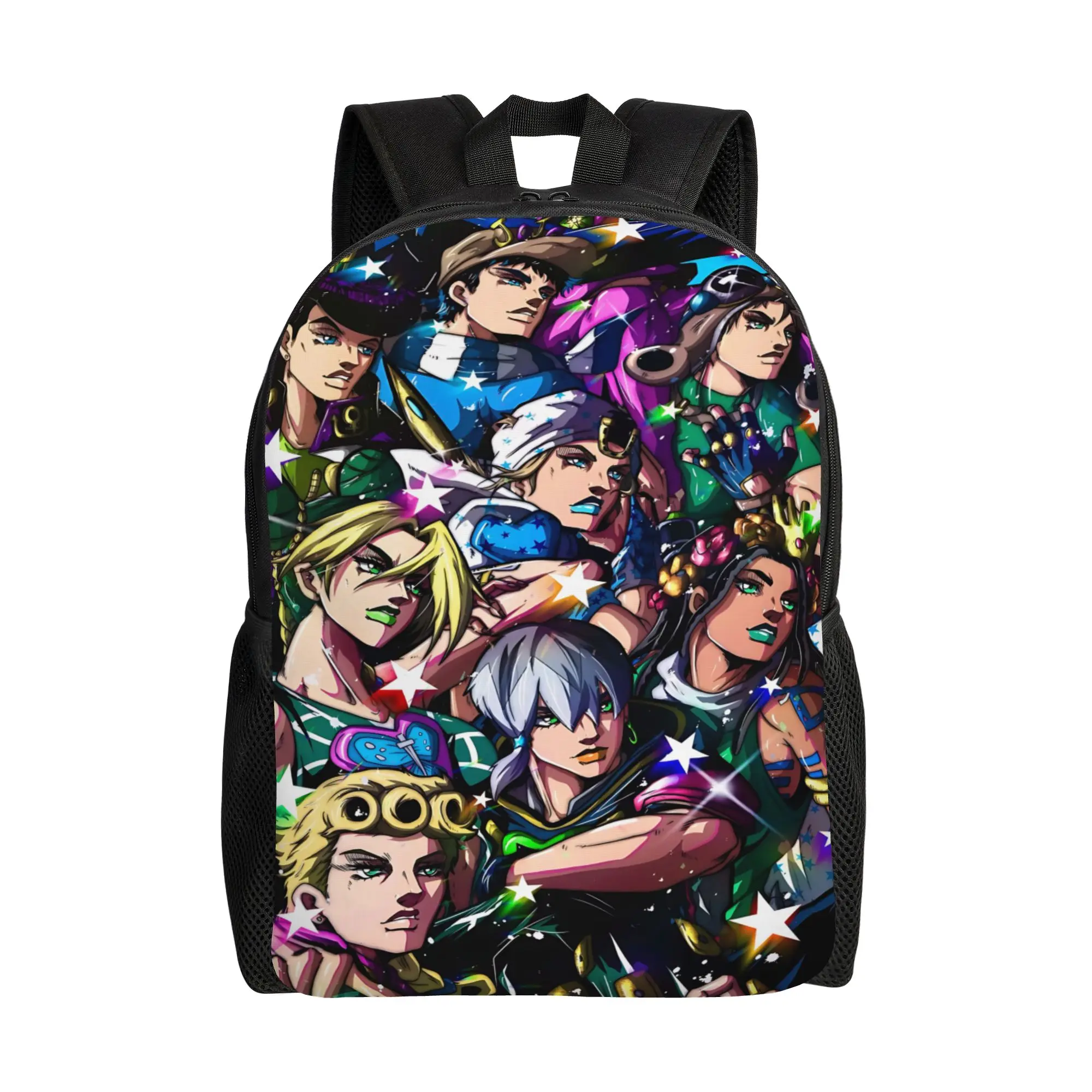 

ita bag JOJO Adventure ANIME Daypack mochila Super Quality School Zipper Closure Rucksack