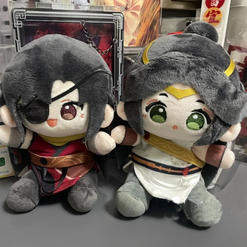 

15-20cm Tian Guan Ci Fu Mingyue Loulan Peripheral Qbaby Sitting Doll Xie Lian Hua Cheng Action Figure Plush Doll Decor Genuine ﻿