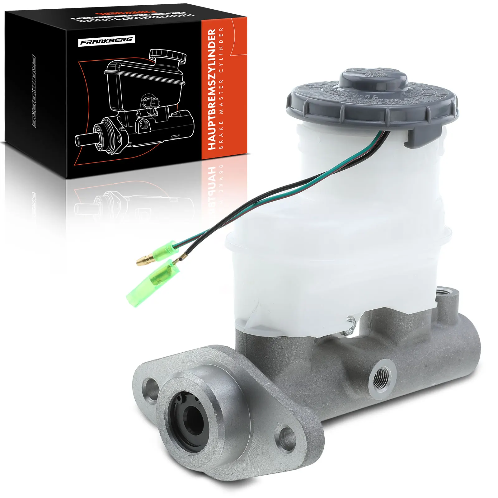 Frankberg 1x Hauptbremszylinder Bremszylinder für Honda Civic VI Coupe Stufenheck EJ 1994-2001 46100S04A11 46100S04A13 M390323