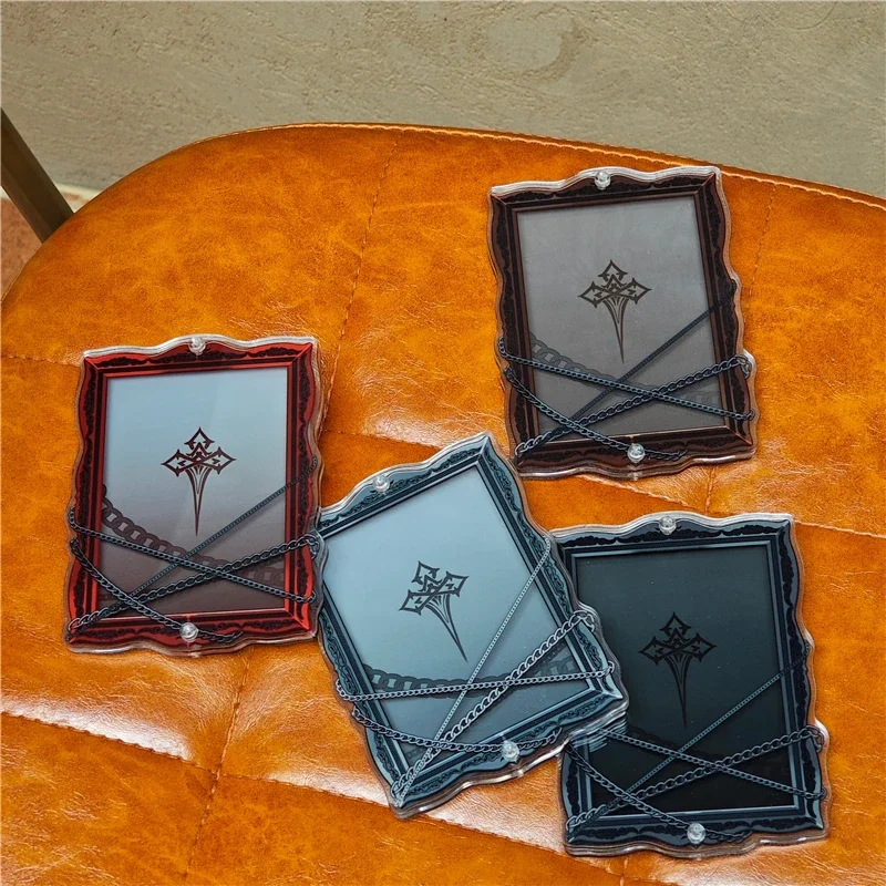 

3 Inch Acrylic Photo Frame & Display Stand for Postcards, Anime Cards, Kawaii Collectibles Aesthetic Display Frame
