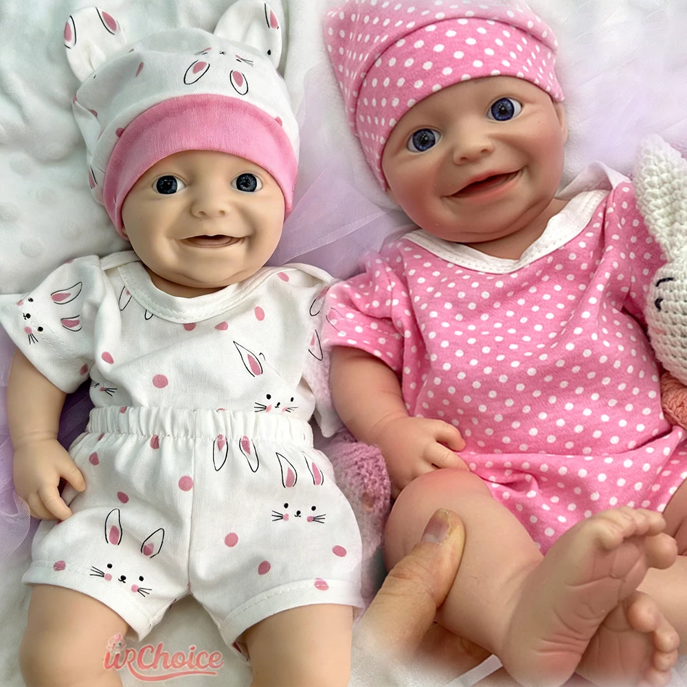 

42cm Lifelike Weighted Silicone Reborn Baby Girl Full Body Soft Handmade Doll Poseable Limbs Allow for Newborn Photographers