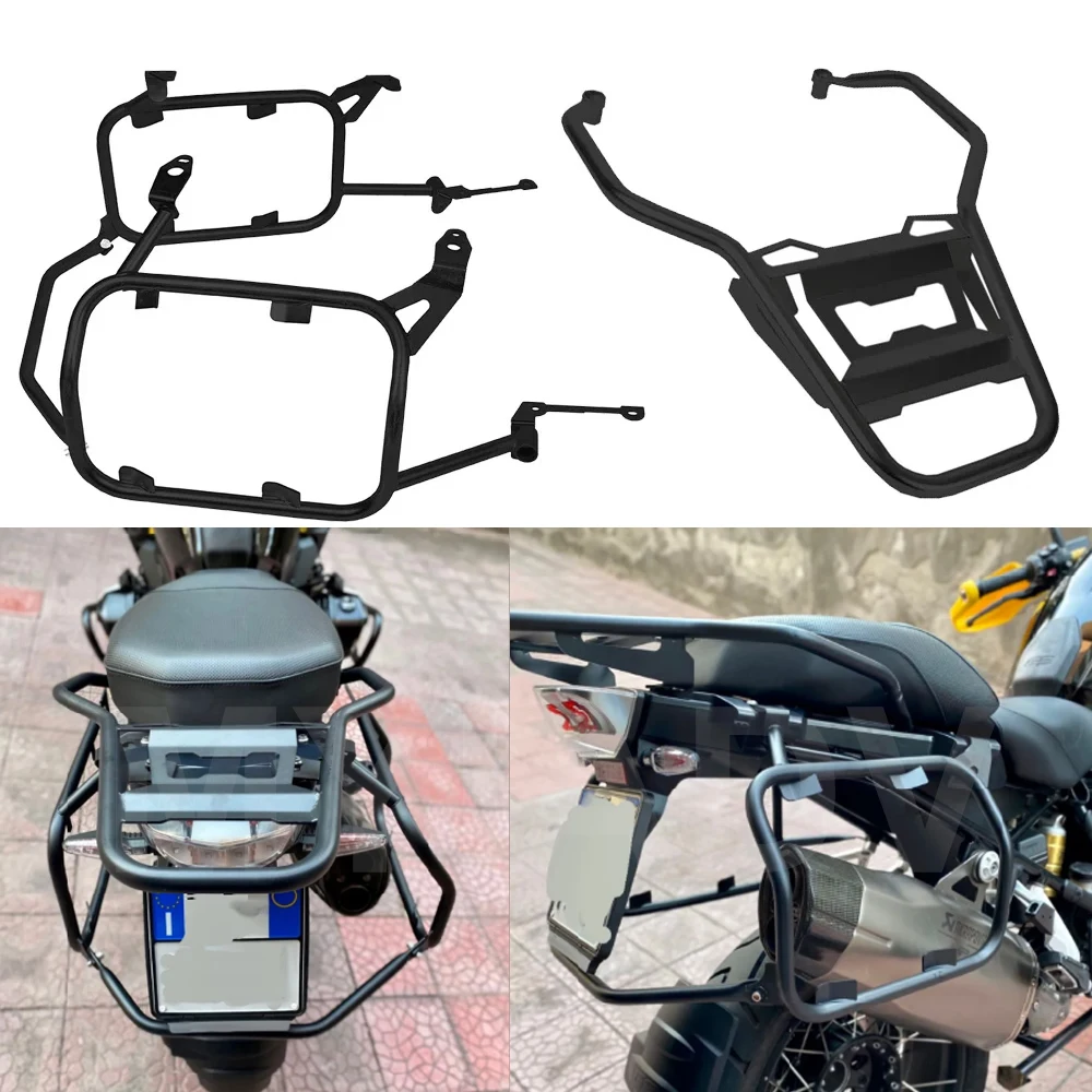 Motorcycle Panniers Rack Top Case Racks For BMW R1200GS R1250GS LC Adventure K50 K51 R 1200 GS Stainless Steel Side Box Bracket