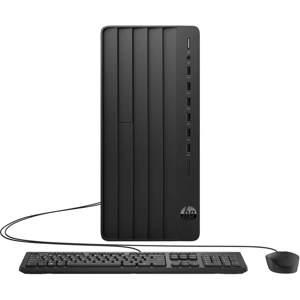 Intel Core i3-13100 3.4GHz Quad-Core Desktop PC, 8GB RAM, 256GB NVMe SSD, VGA/HDMI/RJ45 Ports, Keyboard & Mouse, Windows 11 Home