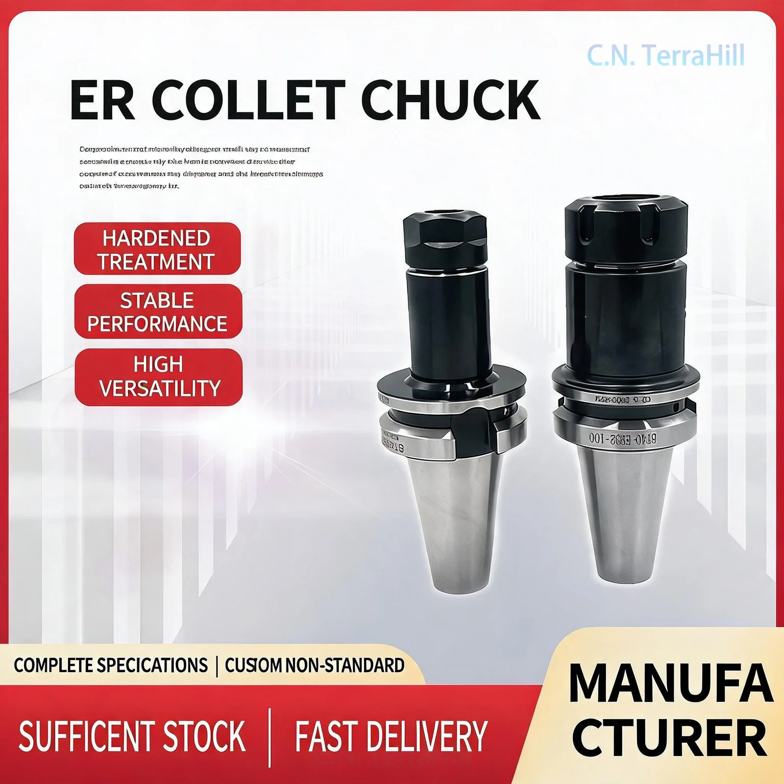 CNC Milling Machine Tool Holder BT40 ER16 ER20 25 32 Collet Chuck for Machining Center Mill Tool