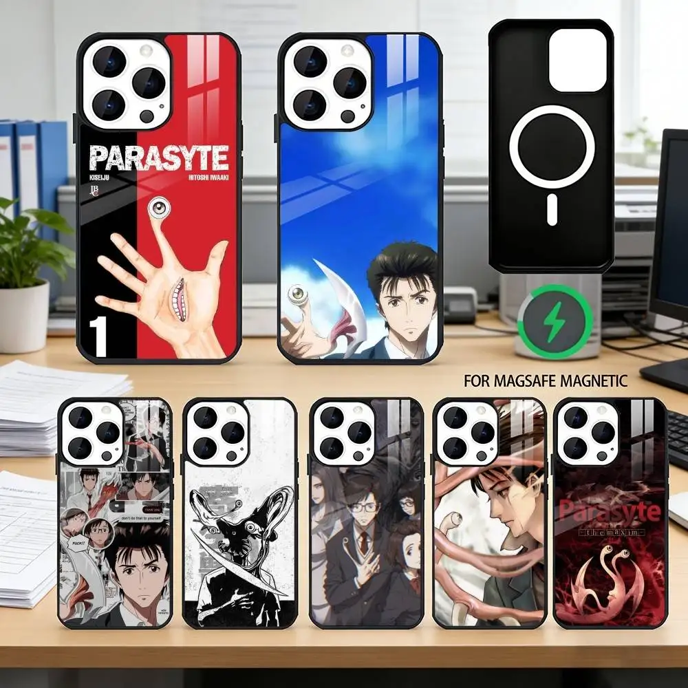 

Parasyte Phone Case For iPhone17,16,15,14,13,12,11 Plus,Pro Magnetic with Magsafe Wireless Charging