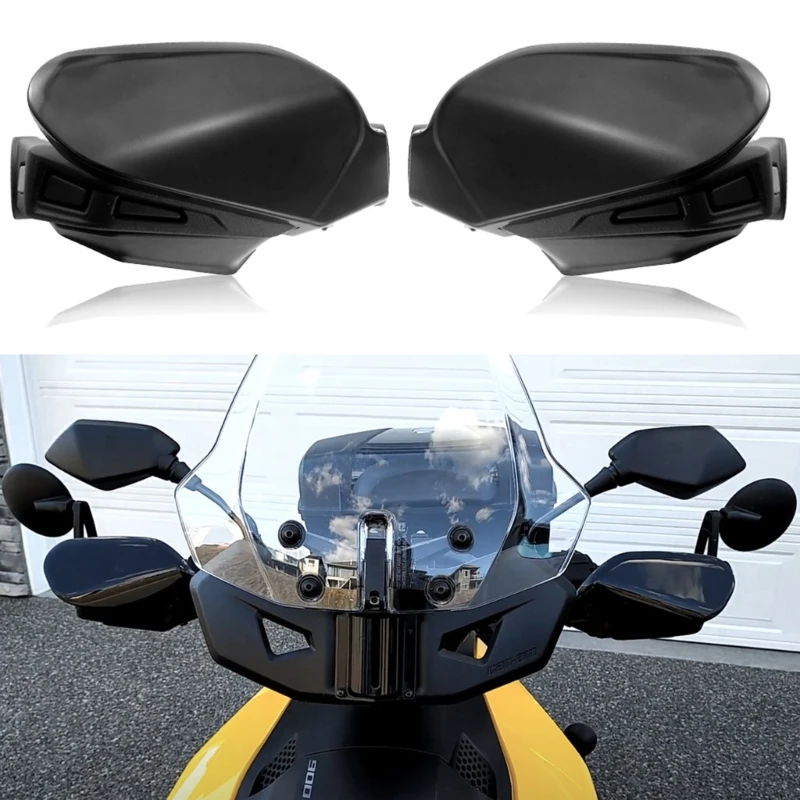 Handguard Handbar Protections For Can-Am Ryker 600 900 ATV Hand Guards Plastic Hand Guards Air Deflectors