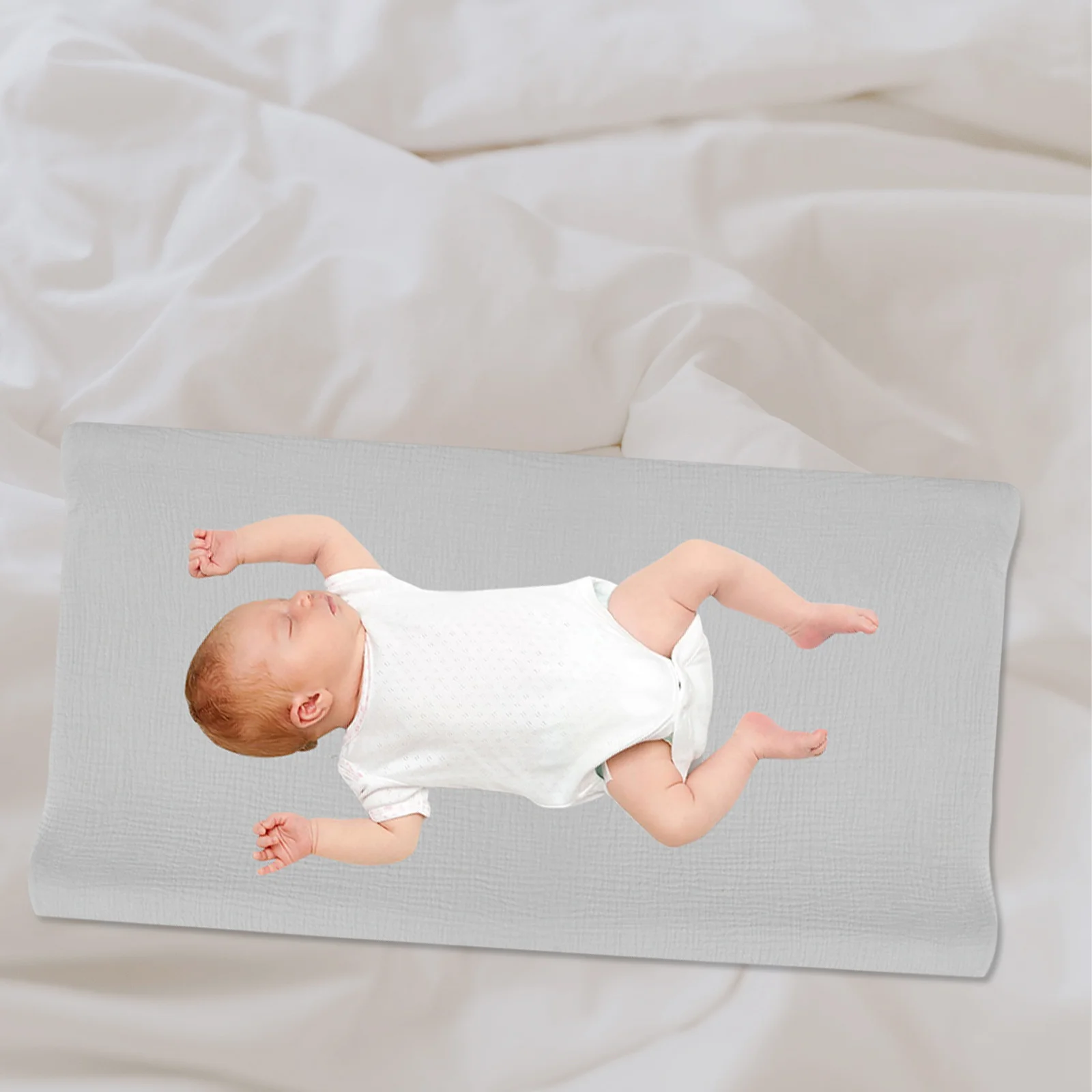 

2 шт., чехлы для пеленания, съемные моющиеся эластичные подгузники, пеленальный столик, простыни, удобные дышащие