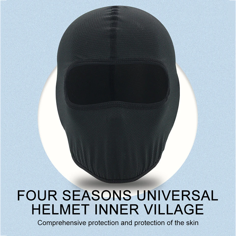 LOOGDEEL Cycling Balaclava Summer Sunscreen Breathable Ice Silk Outdoor Riding Sports Face Mask Motorcycle Bike Headwear Unisex