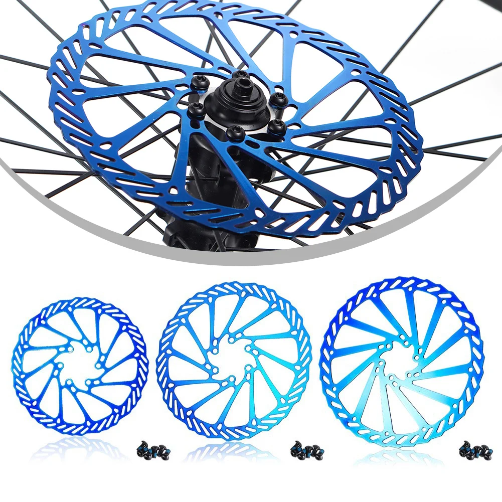 

Biking Adventures 160mm 6 Bolts Brake Mtb Bicycle Brake Stainless Steel Brake Exceptional Heat Dissipation Quick Upgrades