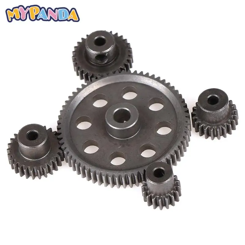 11184 Metal Diff Main Gear 64T 11181 Motor Pinion Gears 21T Truck 1/10 RC Parts HSP BRONTOSAURUS Himoto Amax Redcat Exceed 94111