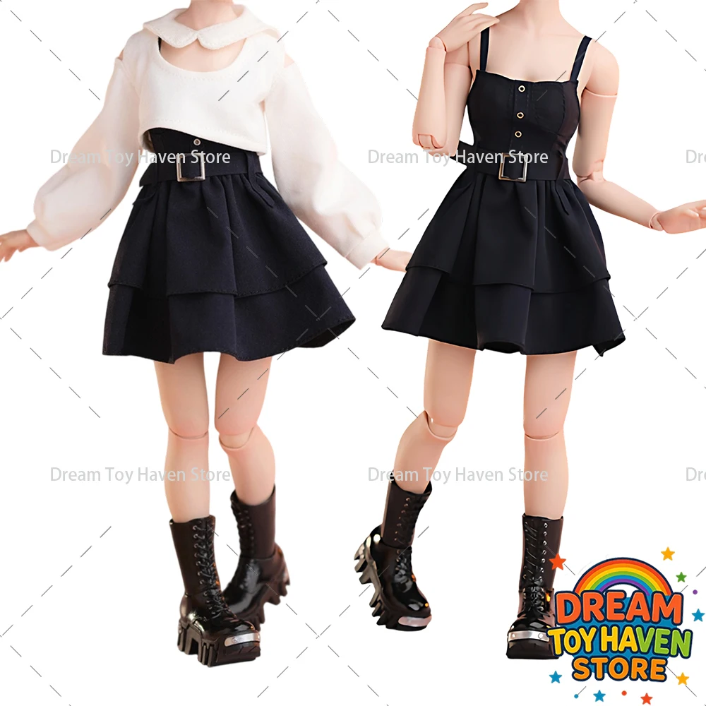 

Worldbox CA026 1/6 Женский костюм солдата/морячки: худи с длинными рукавами, платье, ботинки, черная праздничная одежда, подходит для 12-дюймовых фигурок