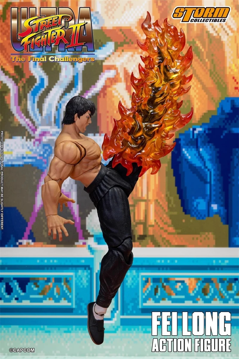 【In Stock】Storm Toys ST Fei Long Feilong Street Fighter 2 1/12 Figure