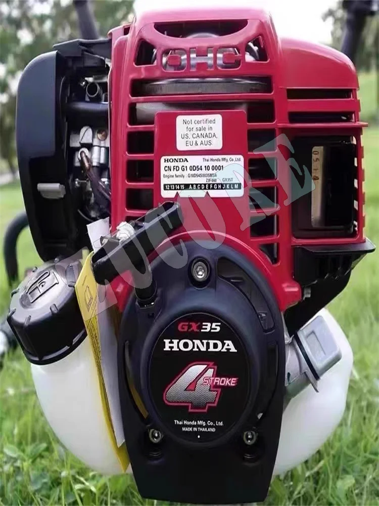 محرك رباعي الأشواط GX35 محرك بنزين رباعي الأشواط ، محرك بنزين رباعي الأشواط لقاطع الفرشاة مع أدوات كهربائية 35.8 cc 1.3HP