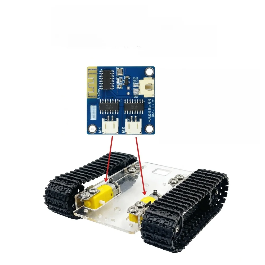 4-Channel Remote Control Module Kit For DIY Car And Boat Motor Control Smart Auto-Pairing Indicator Light XH2.0 For Ph2.0