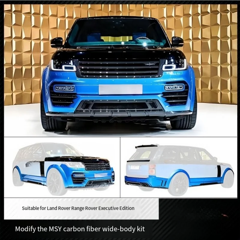 Suitable for 18-20 Range Rover Executive Edition Upgrade and Modification MSY Carbon Fiber Material Surround Body Kit
