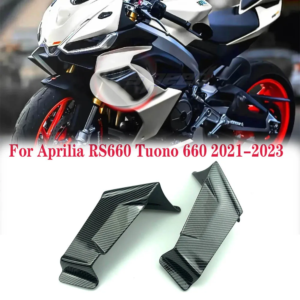 

Winglet Aerodynamic Wing Deflector Spoiler For Aprilia RS660 RS 660 Tuono 660 2021-2023 Motorcycle Fairing Side
