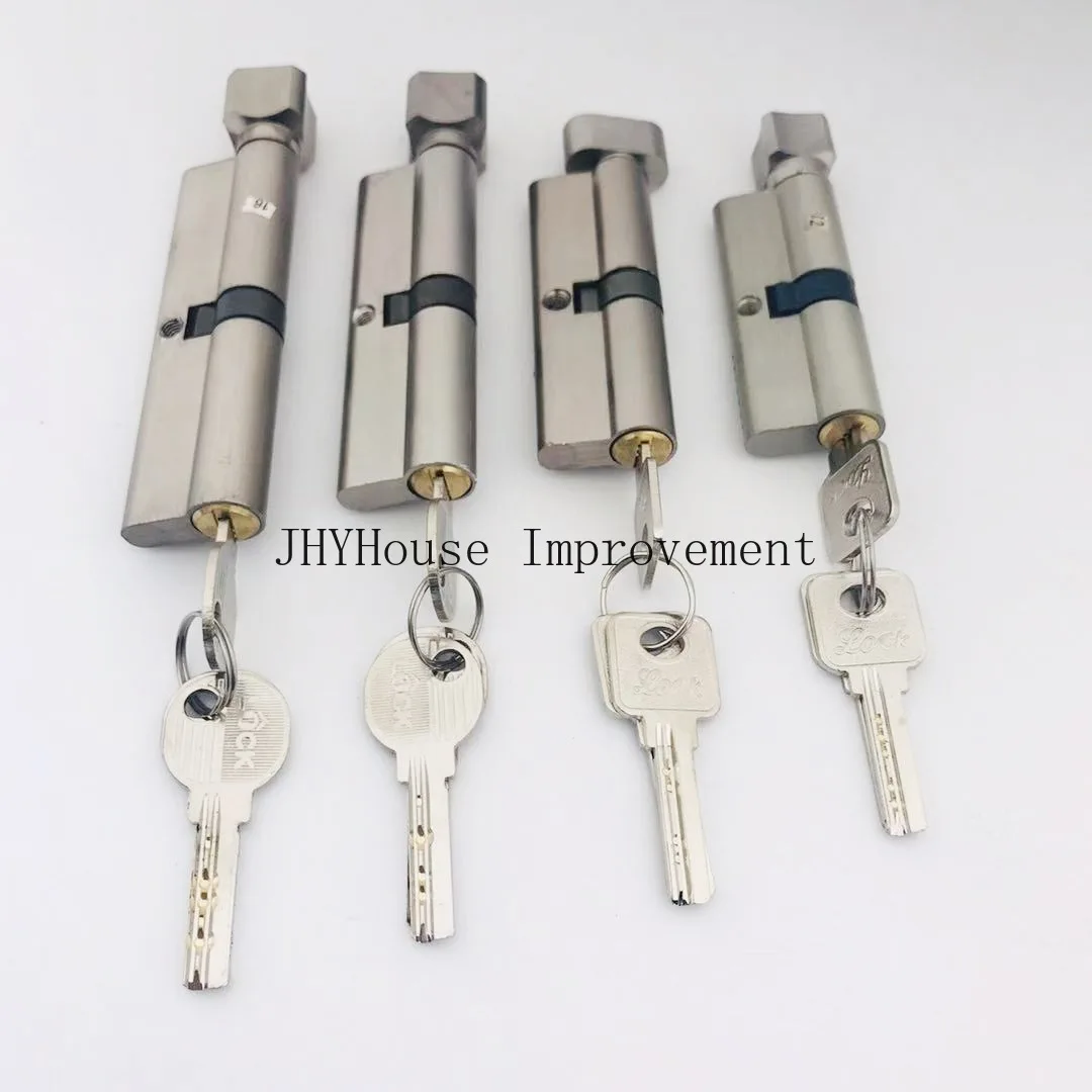 

Дверной цилиндр 55 60 65 70 75 80 85 90 мм Безопасность Медный цилиндр замка Внутренняя ручка спальни Латунный замок с ключом