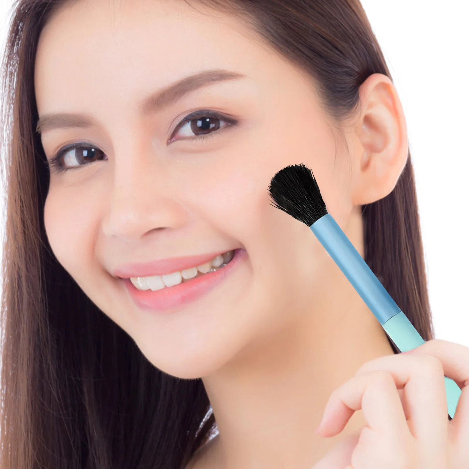 

Makeup Brush Set Portable Cosmetics Brushes Collection Applicator Kit Thick Aluminum Tube Beauty Eye Shadow Travel Professional