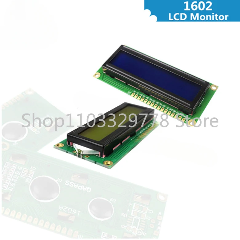 Lcd1602 1604 LCD Screen (Blue Screen) LCD Screen with Backlight 51 Learning Board Matching LCD