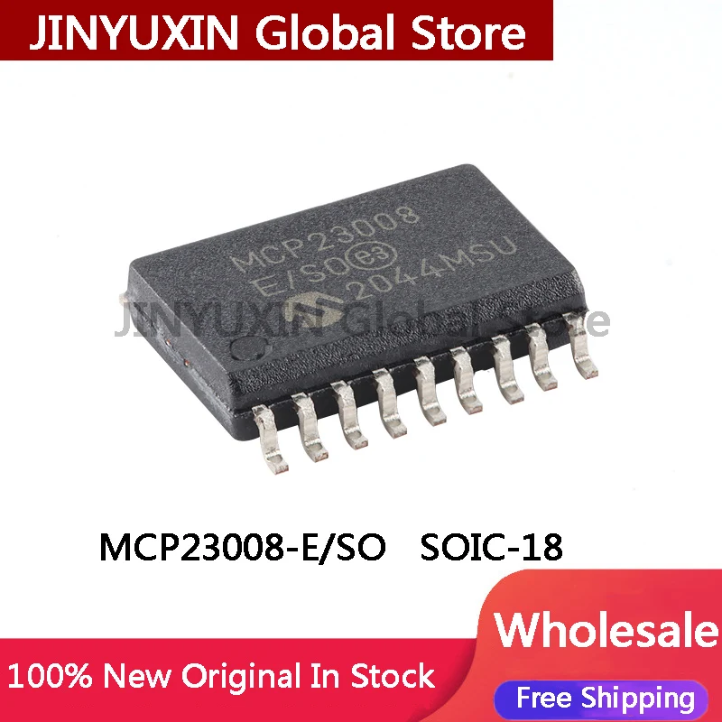 5-20Pcs MCP23008-E SO MCP23008-E SO SOIC-18 extender chip In Stock Wholesale