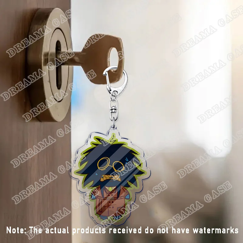 لطيف الكرتون Regretevator تشيبي المفاتيح الاكسسوارات حقيبة السحر القط عاشق لعبة سلاسل المفاتيح Keyrings مجوهرات المشجعين الأصدقاء هدية
