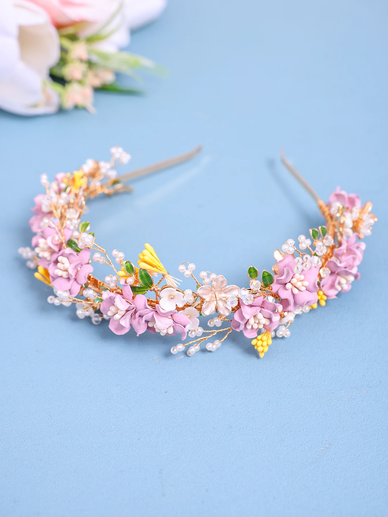 1 pezzo di splendide fasce per capelli copricapo da sposa accessori per feste casual