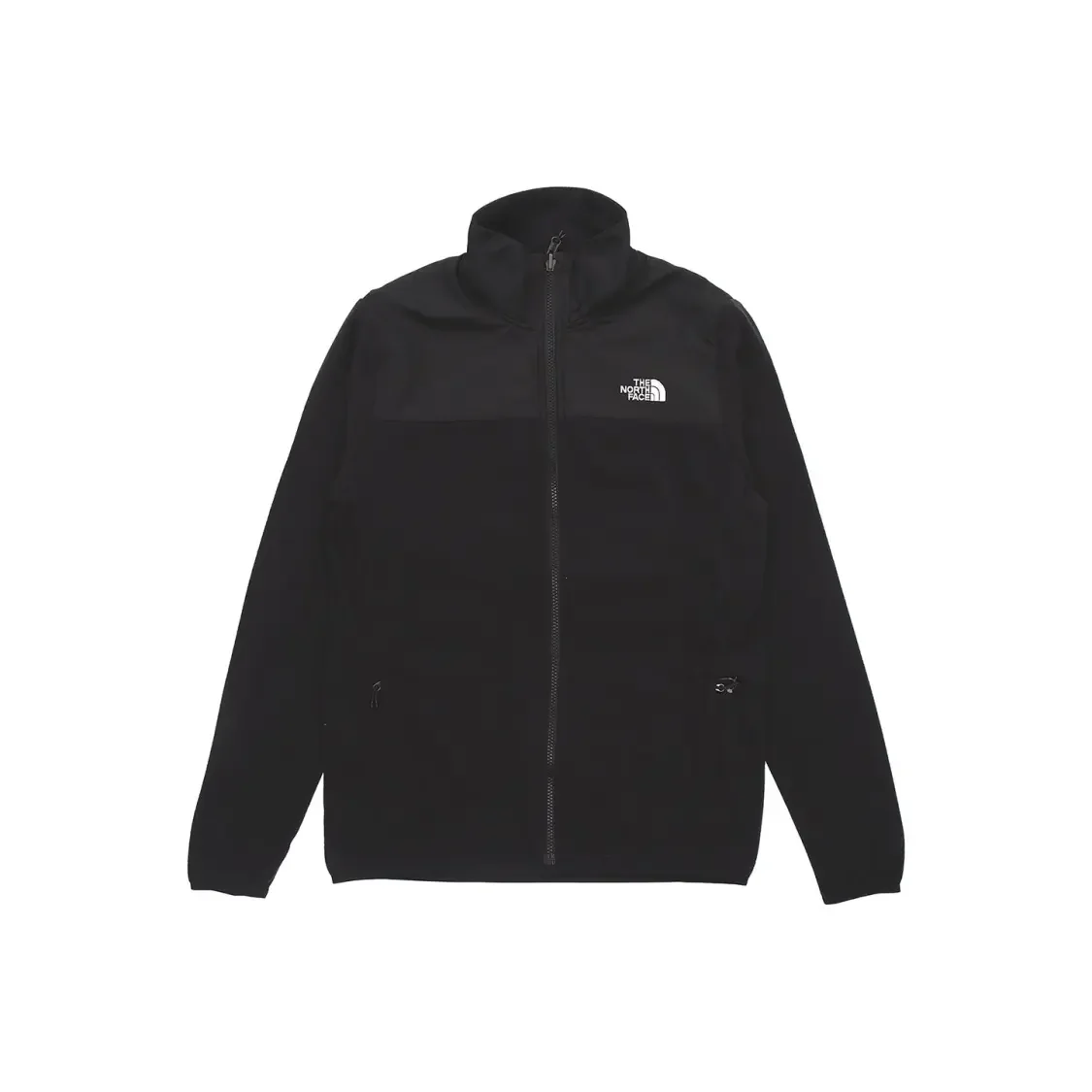 THE NORTH FACE Men Windproof Casual Jacket Autumn Black Outdoor Long Sleeve Lightweight