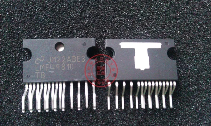 1 adet/grup LME49810 LME49830 ZIP güç amplifikatörü sürücü IC