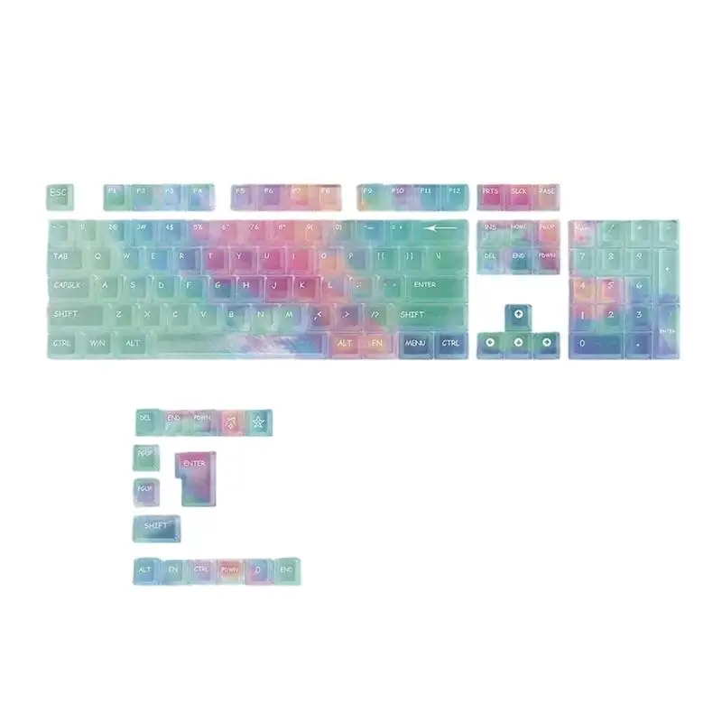 

R53C Дружественный к программисту 119-ключевой механизм быстрой установки колпачков OEM высоты
