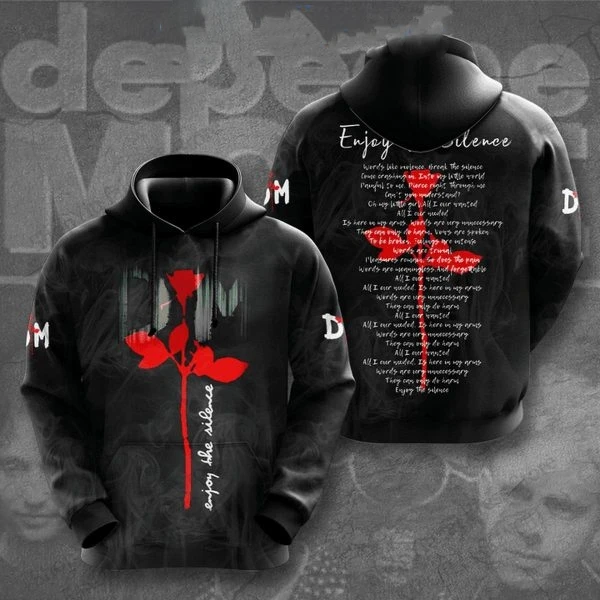 Nueva Popular banda de Rock Depeche Mode álbum Sudadera con capucha con estampado 3d hombres mujeres moda Sudadera con capucha prendas de vestir abrigo ropa de invierno hombres