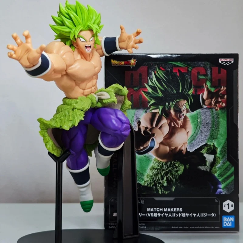 

Genuine Bandai Bp Dragon Ball Saiyan Bos Sp 17 Broly Model Garage Kit Cool Action Figure Anime Peripheral Desktop Ornament Gift