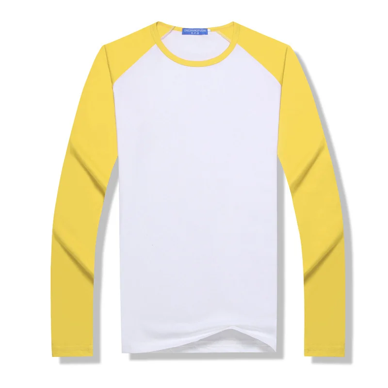 Sublimation Blank Polyester Long Sleeve Quick Qry Tshirt Spring Autumn  for Adult Kids Men Women Family Matching Outfits