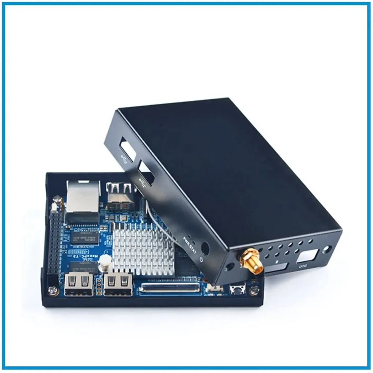 For T3 Plus All-Metal Case with Antenna for T3 Plus Box Installation is Quick and Easy