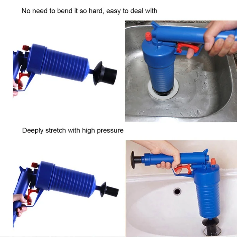 منظف مضخة الصرف، محولات نفخ الطاقة الهوائية، حوض غسيل المرحاض، المنزل