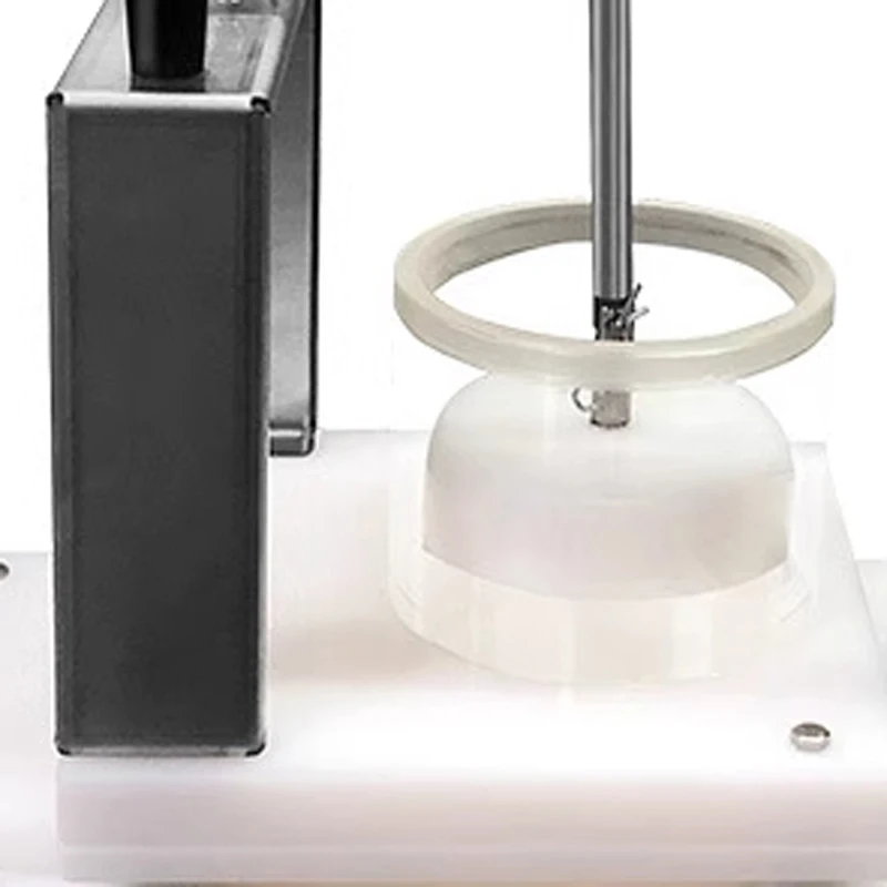 Commercial manual meat patty press machine for restaurants, fast food restaurants, hamburger steaks, pork chops, round meat patt