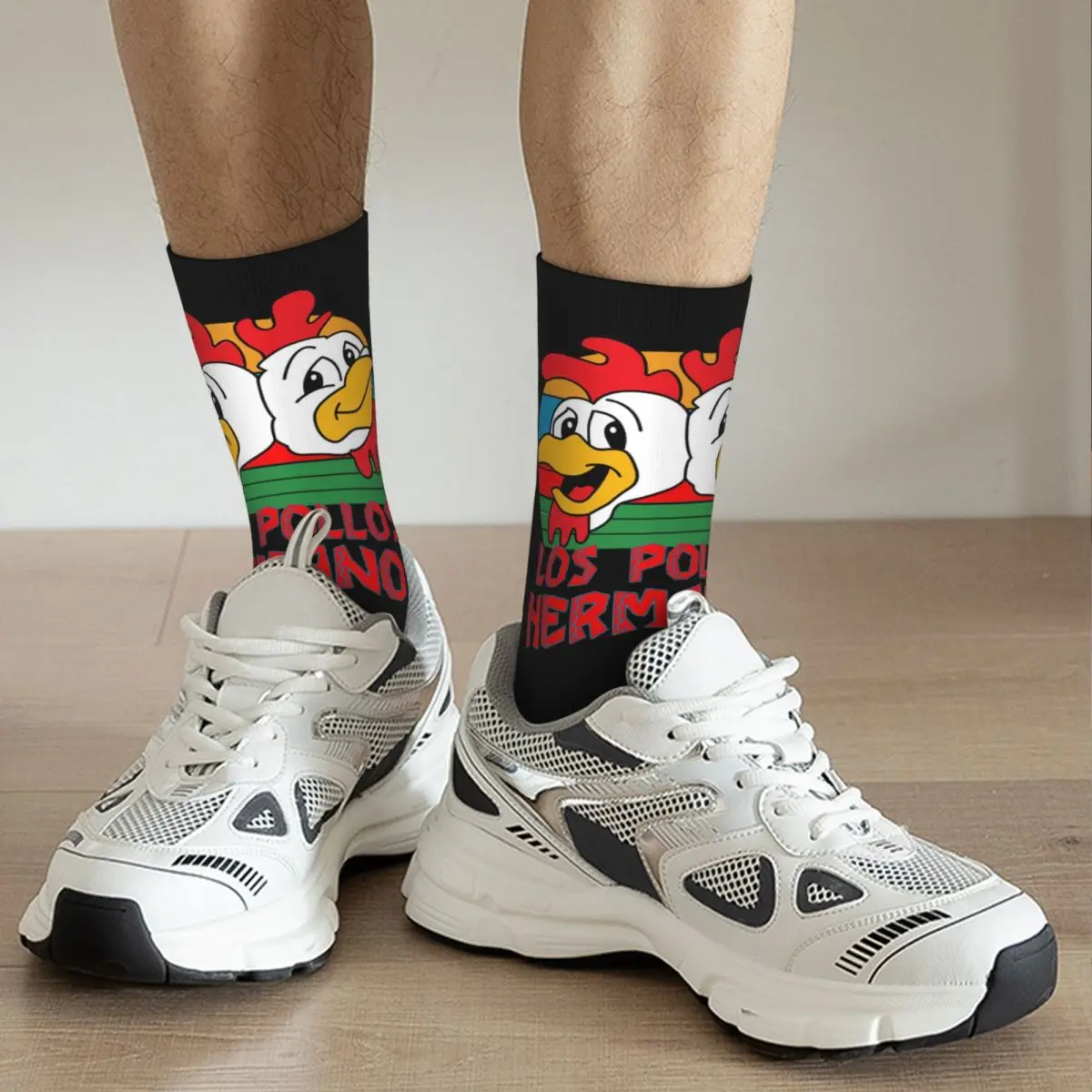 ถุงเท้า Los Pollos Hermanos สไตล์ฮาราจูกุ คุณภาพสูง ถุงน่องยาวทุกฤดู ของขวัญวันเกิดสำหรับผู้ชายและผู้หญิง