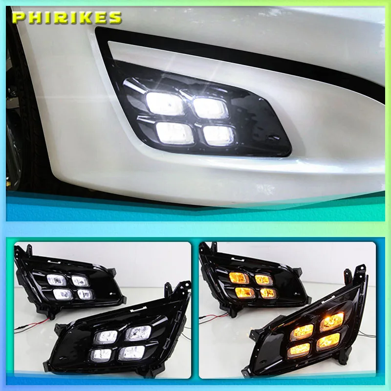 

For KIA Optima K5 2010 2011 2012 1 Pair Car Daytime Running Light Single Color LED Daylight Fog Lamp DRL Car Styling