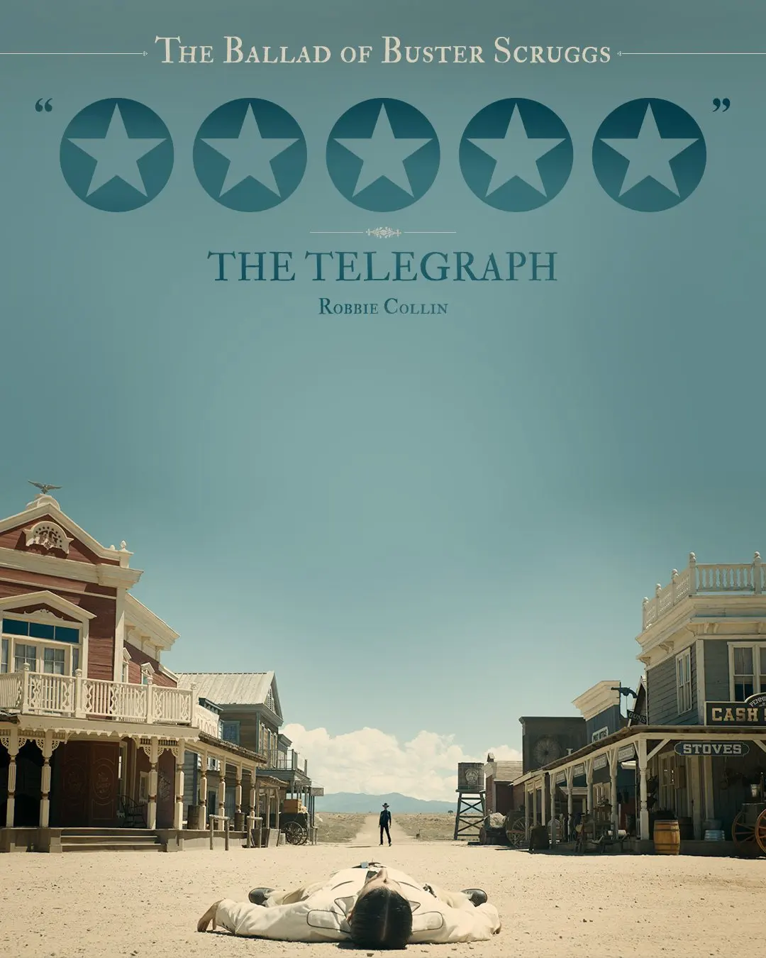 Film The Ballad of Buster Scruggs (2018) Poster Wall Art Rome Decoration