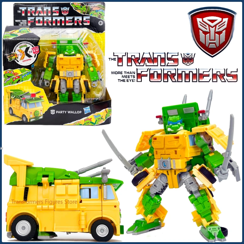 In Stock Transformers G Series Crossover Teenage Mutant Ninja Turtles Collectible Figures Movable Toys Classic Deformed Gifts