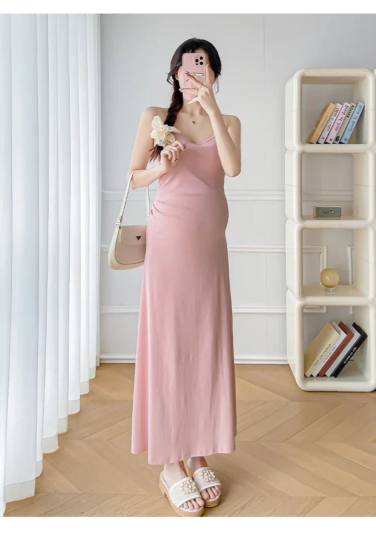 Autumn Maternity Clothes Set Long Sleeve Loose Irregular Sunscreen Cover  Shirts Strap Dress Twinset Pregnant Woman Dress Suits - AliExpress 1501